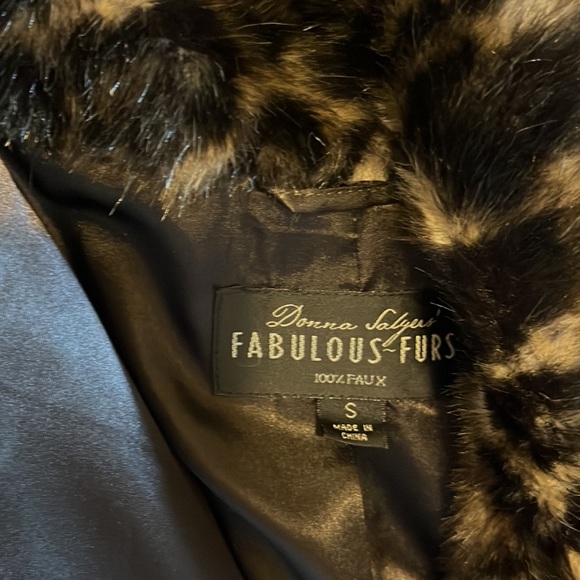 Fabulous Furs Faux Leopard Jacket - Picture 5 of 9